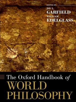 cover image of The Oxford Handbook of World Philosophy